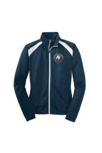 U18 Ladies Polyester Track Jacket w/Imprinted Logo