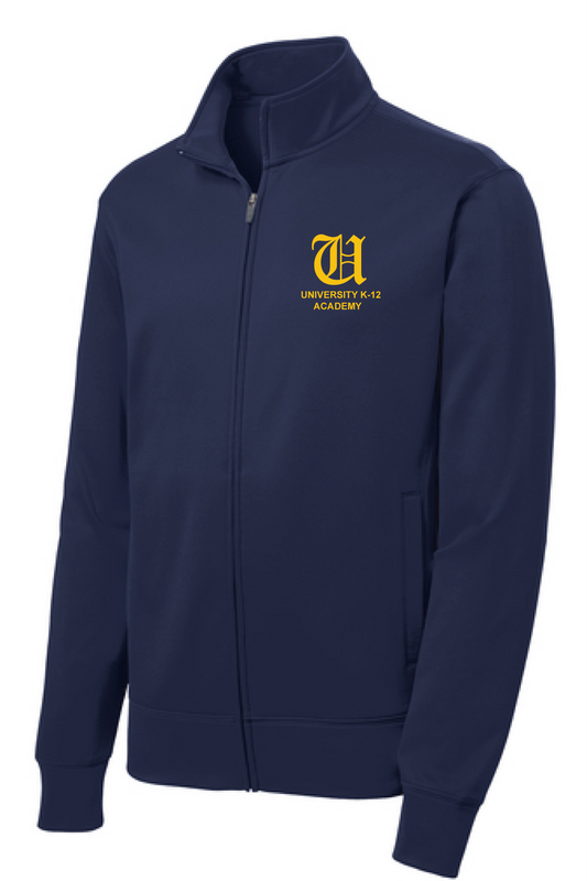 U4 Unisex Performance Full Zip Jacket w/Emb