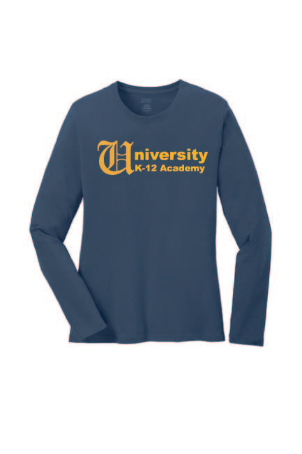 U17 Ladies L/S T-Shirt W/Imprinted Logo